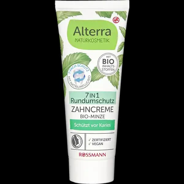 Alterra orqanik dis mecunu 75ml nane