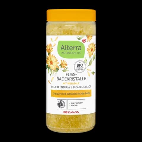 Alterra ayaq vannasi kristallari 600 qr calendula