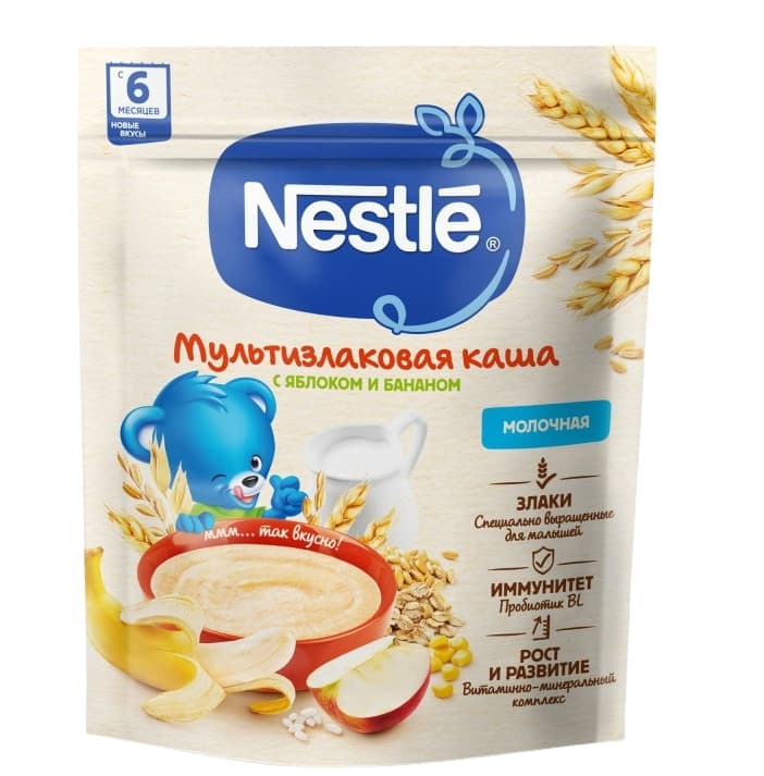 Nestle siyiq alma.banan 200g 6ay