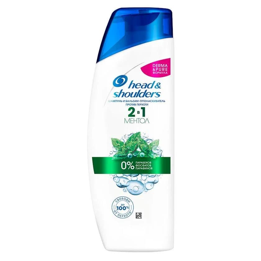 H&s sampun kepek elehine 200 ml 2in1 mentol