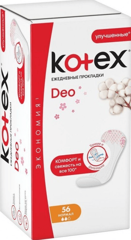 Kotex deo normal gundelik bez 56 ed 2