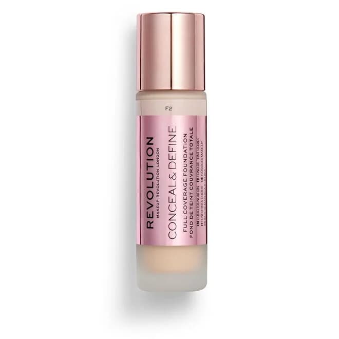 Revolution conceal & define foundation f2