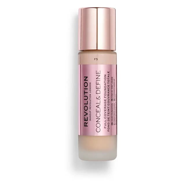 Revolution conceal & define foundation f5