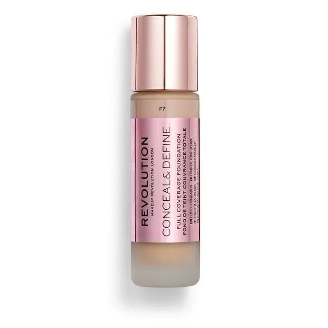 Revolution conceal & define foundation f7