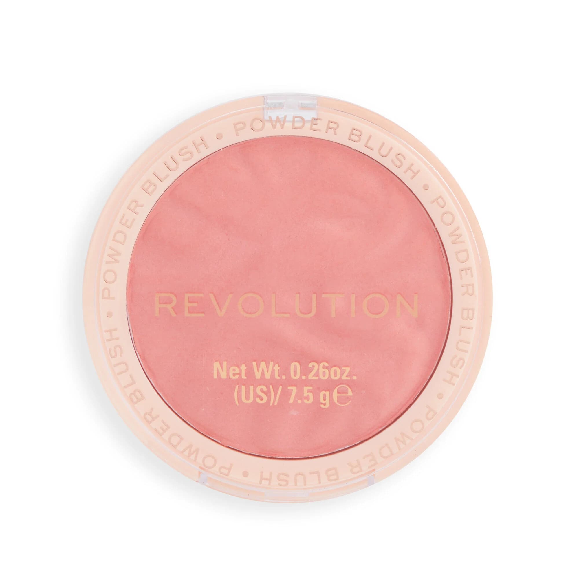 Revolution blusher reloaded rhubarb & custard