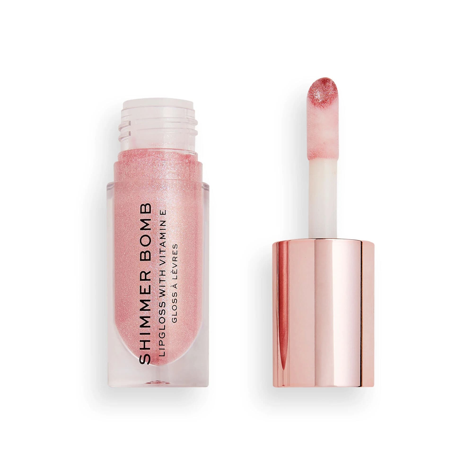 Revolution pout bomb shimmer glimmer nude