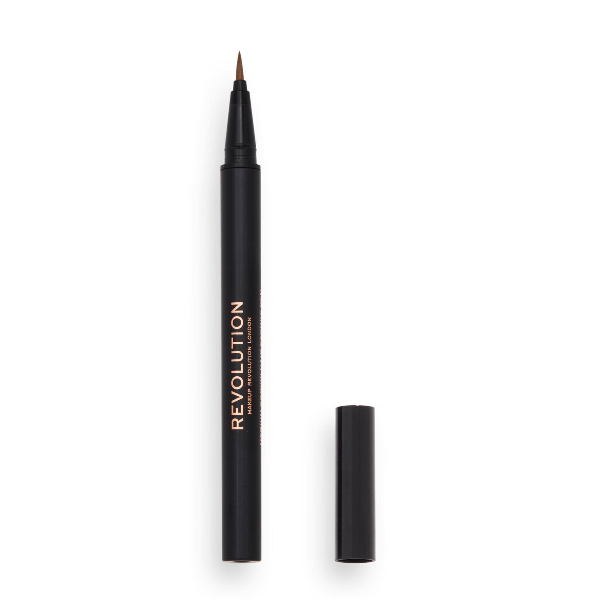Revolution hair stroke brow pen light brown