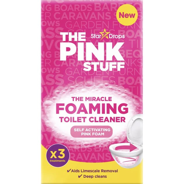 The pink stuff tualet  temizleyici toz 3x100 qr