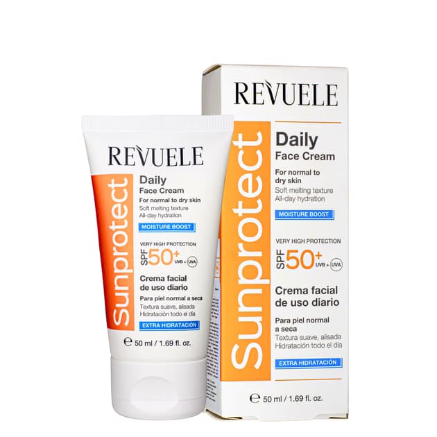 Revuele sunprotect uz kremi spf50+ 50 ml nemlend.