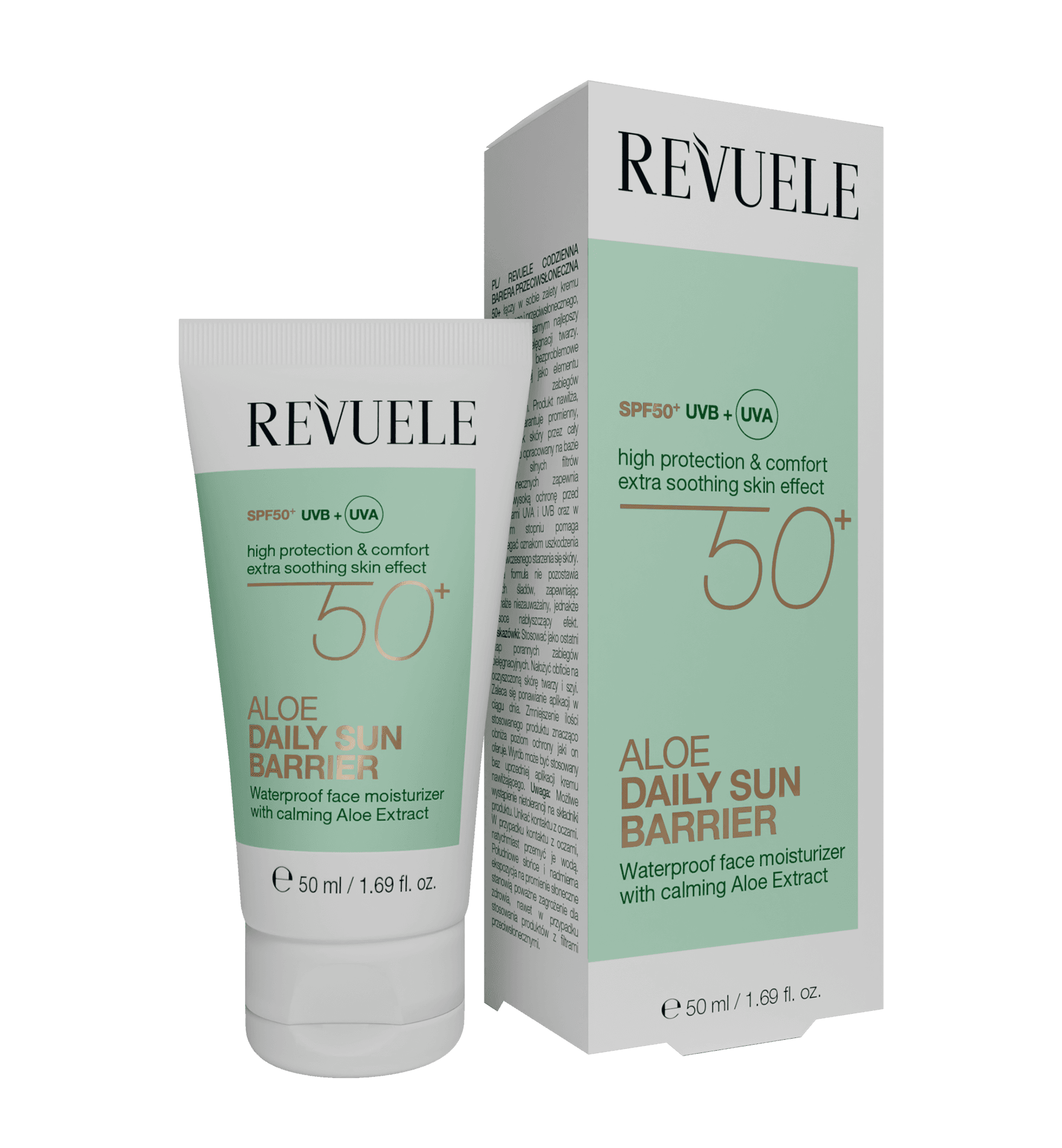 Revuele uz kremi 50 ml spf 50+ aloe