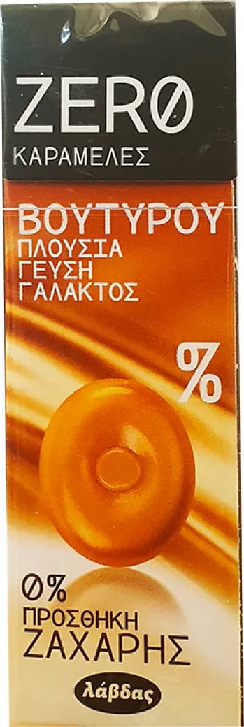 Zero konfet 32 qr qaymaqli karamel sekersiz
