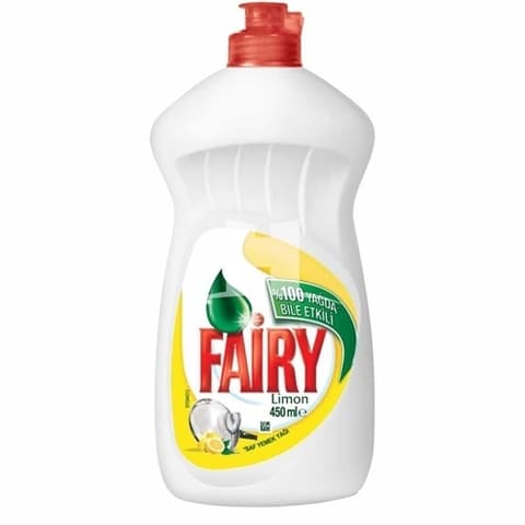 Fairy qabyuyan maye 450 ml limon