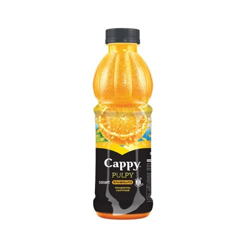 Cappy meyve siresi pet 500 ml pulpy portagal