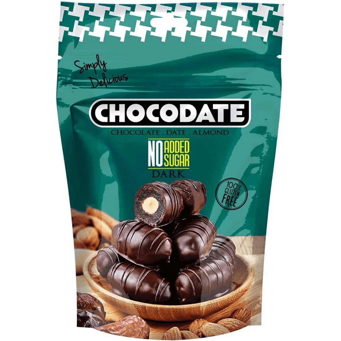 Chocodate xurma badamli 100 qr sekersiz