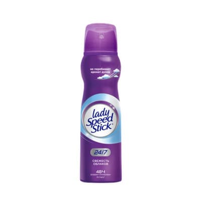 Lady speed stick deo spray 150 ml cloudy fresh