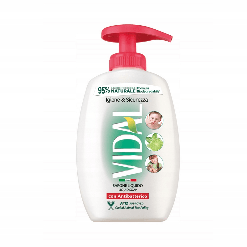 Vidal maye sabun vitamin e 300 ml antibakterial