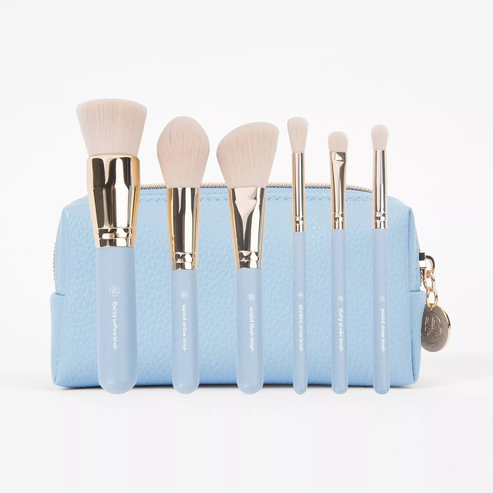 Bh travel series 6 pieces brush set and bag