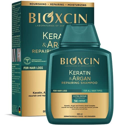 Bioxcin sampun 300 ml keratin+argan