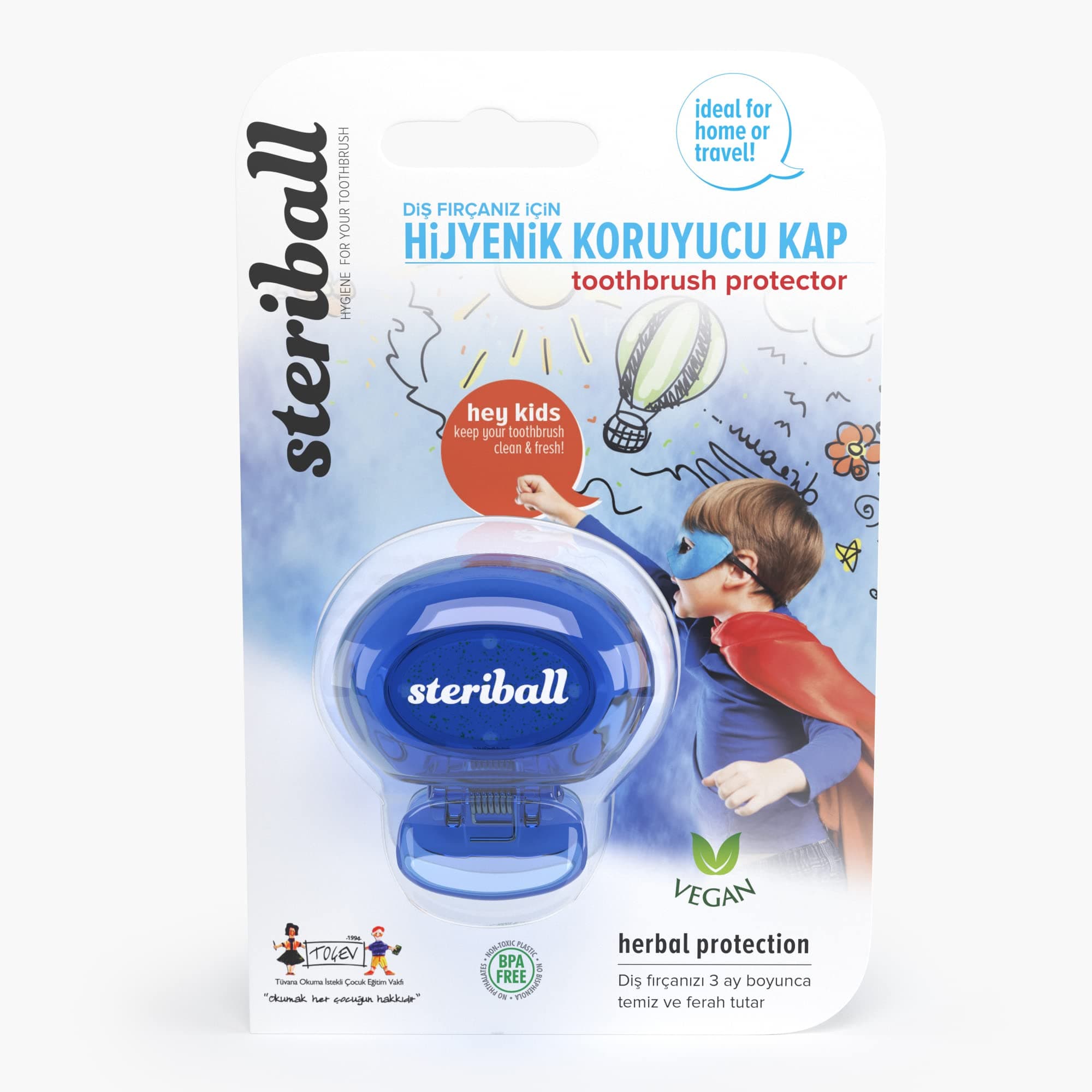 Steriball usaq dis fircasi gigiyenik qoruma qabi 1
