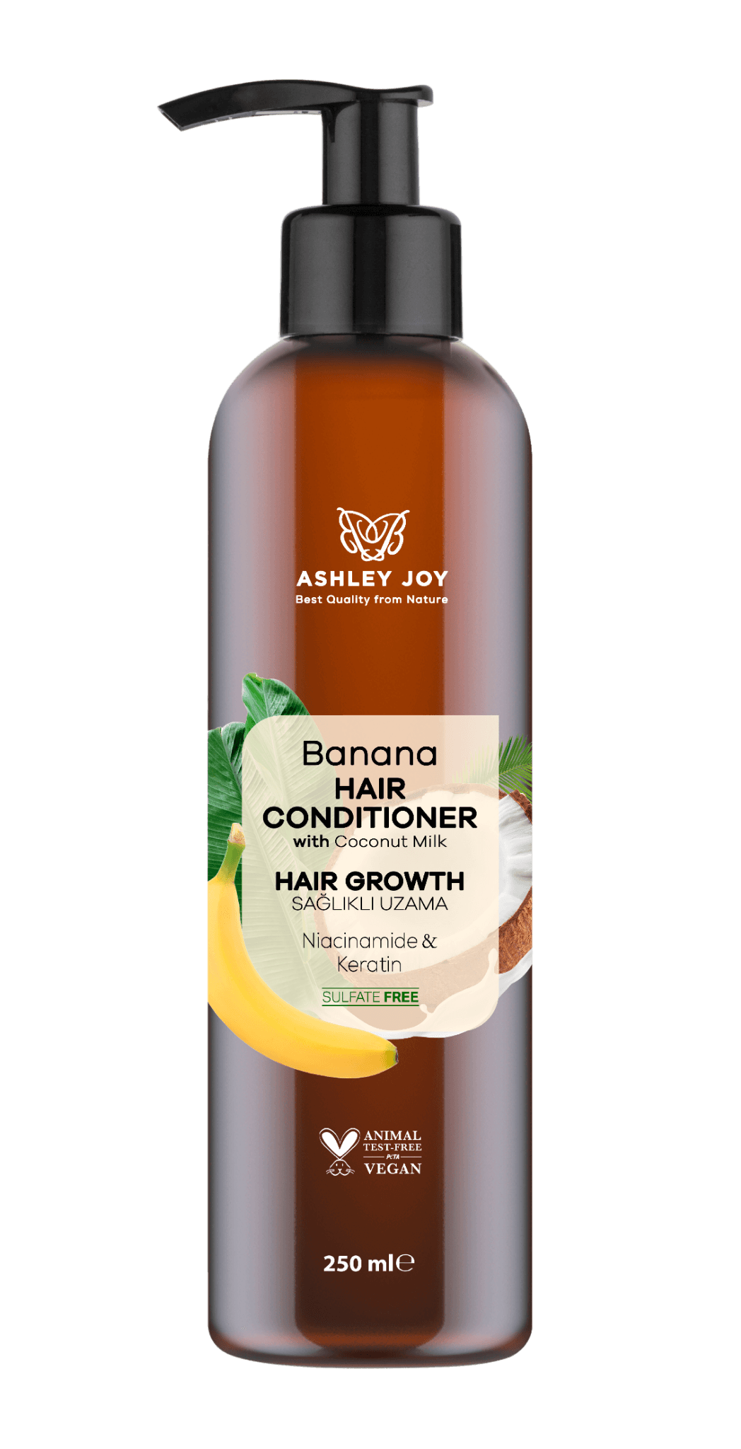 Ashley joy kondisioner 250 ml banana