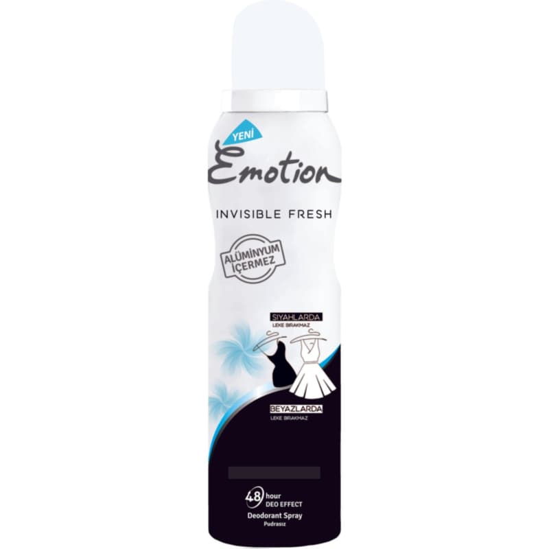 Emotion deo spray black&white 150 ml