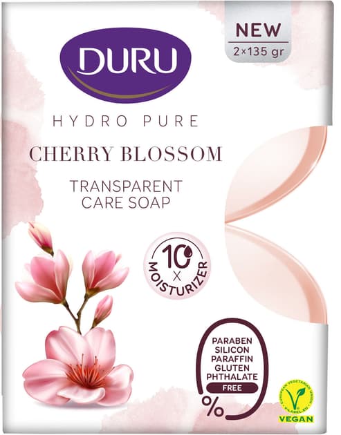 Duru hydro pure sabun 2x135 qr sakura