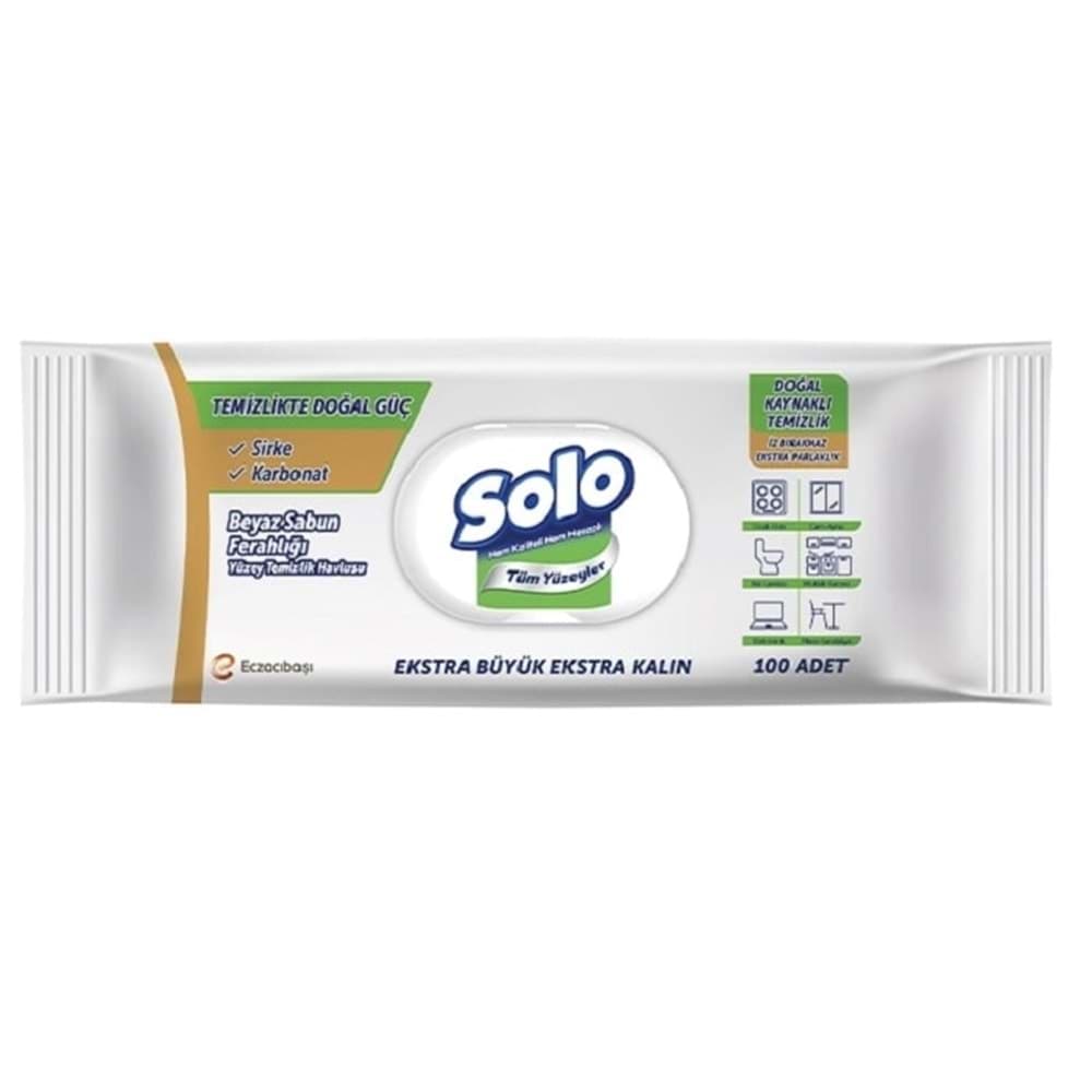 Solo seth temizleyici salfet 100 ed