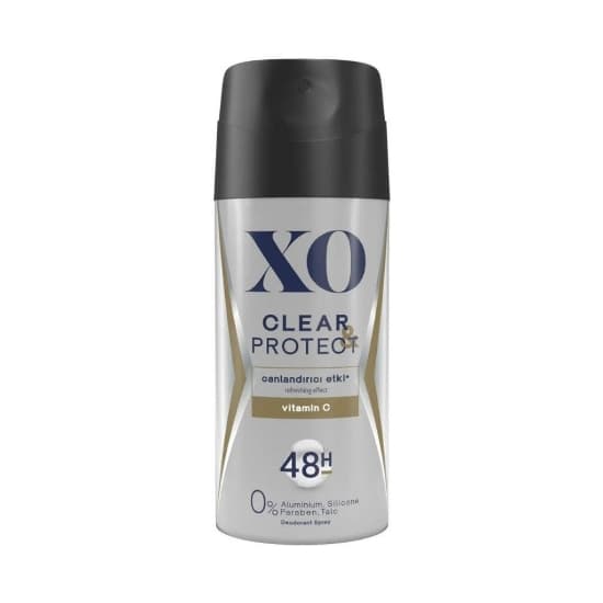 Xo men deo sprey 150 ml clear protect