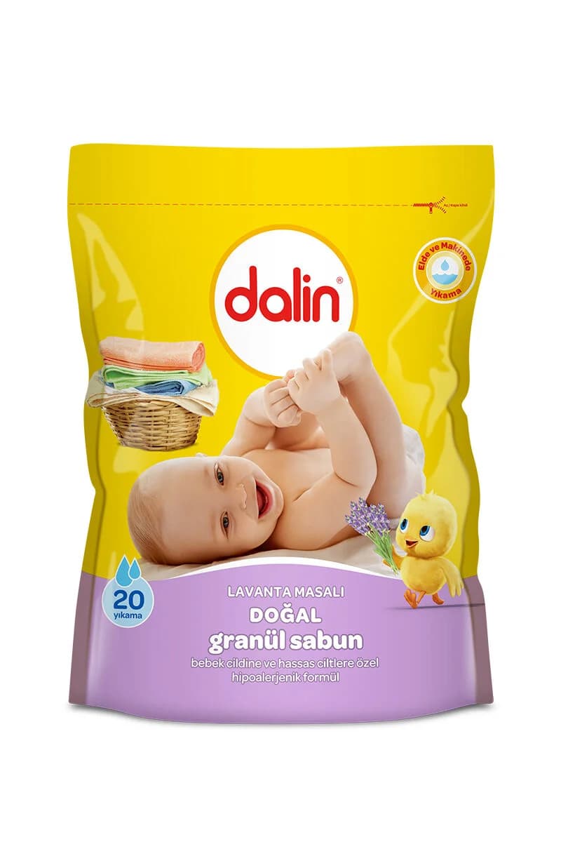 Dalin dogal granul yuyucu toz 1kq