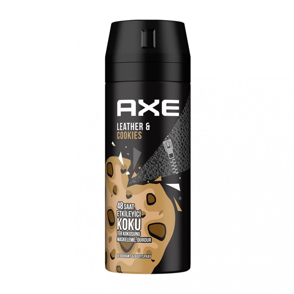 Axe deo spray 150 ml kisi leather & cookies