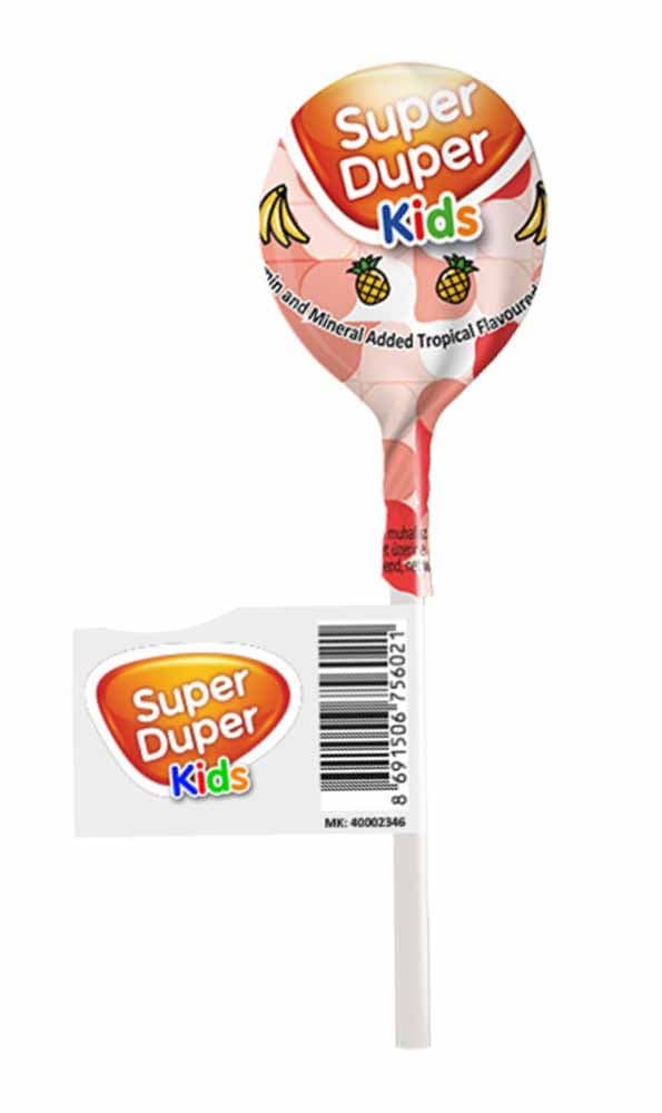Super duper konfet 6.2 qr lolipop