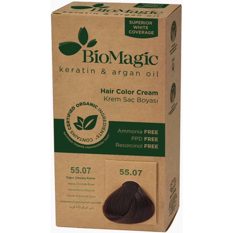 Biomagic sac boya 55.07 intensiv sokolad qehve