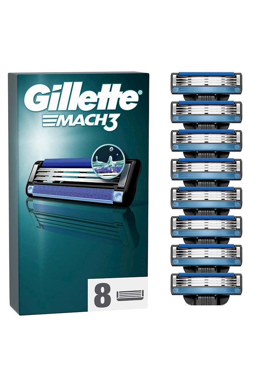 Gillette mach 3 ulguc basligi 8li