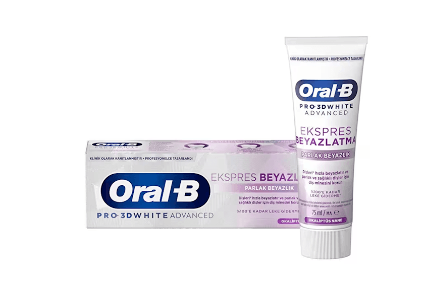 Oral-b 3dw adv.expr. dis mecunu 75 ml glossy white