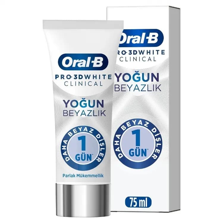 Oral-b 3dw clinical dis mecunu 75 ml bright brilli