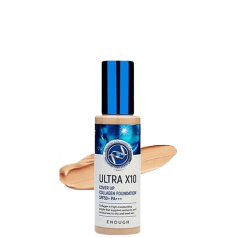 Enoughultra x10 cover up collagen  foundation 1006