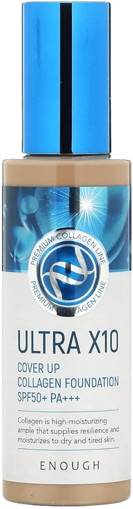 Enough ultra x10 cover collagen  foundation 1013