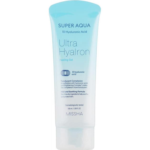 Missha super aqua uz pilinq gel 100 ml