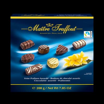 Maitre truffout pralin 200 qr assorted